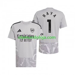 Camisola Arsenal David Raya 1 Guarda-redes Homem Equipamento Primeiro 2026-2027 Manga Curta
